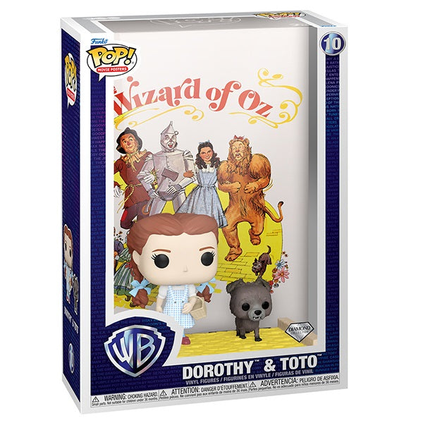 Funko Pop ! Movie Posters Wizard Of Oz -(10) Dorothy & Toto Figure Il Mago Di Oz
