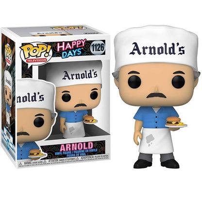 Funko Pop ! Television Tv Happy Days : Arnold (1126) Vinyl Figure 9 Cm Anni 90