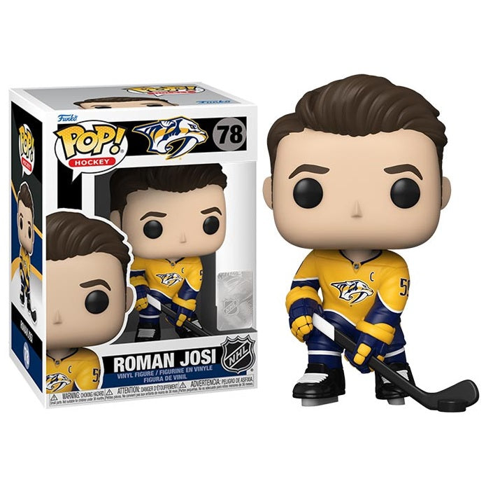 Funko Pop ! Nhl Predators -(78) Roman Josi Hockey Vinyl Figure Hockey Aericano