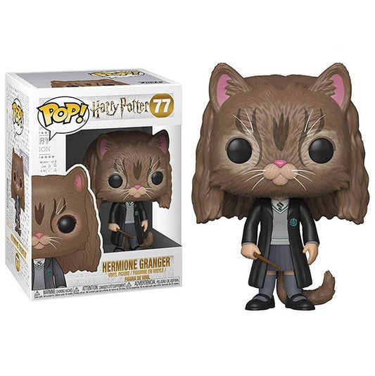 Funko Pop ! Harry Potter - Hermione Granger (77) As Cat Vinyl Figure Gatto 9Cm