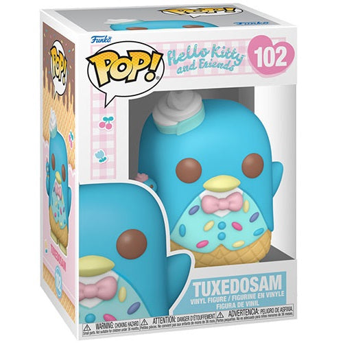 Funko Pop ! Hello Kitty And Friends (102) Tuxedosam Ice Cream Vinyl Figure 9Cm