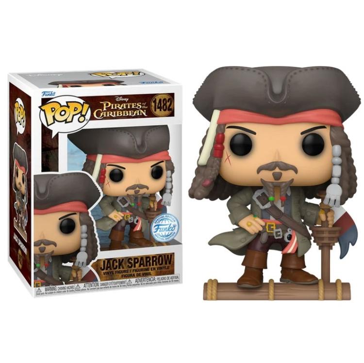 Funko Pop ! Movies Pirates Of The Caribbean - (1482) Jack Sparrow Pirati Caraibi