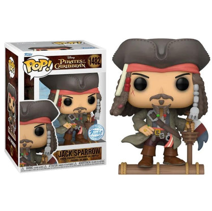 Funko Pop ! Movies Pirates Of The Caribbean - (1482) Jack Sparrow Pirati Caraibi
