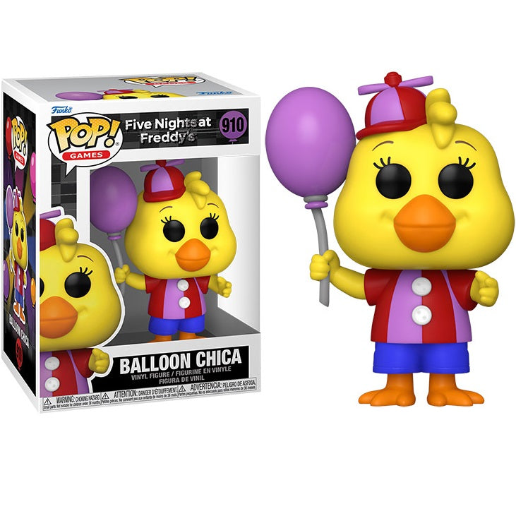Funko Pop ! Games Five Nights At Freddy'S Security Breach S3 (910) Balloon Chica