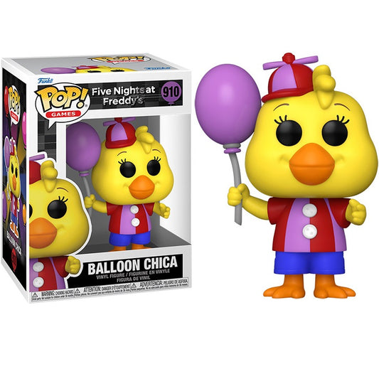 Funko Pop ! Games Five Nights At Freddy'S Security Breach S3 (910) Balloon Chica