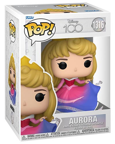 Funko Pop ! Disney 100Th - Aurora (1316) Vinyl Figure Anniversary Edition 9Cm