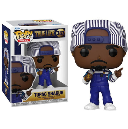 Funko Pop ! Rocks 2 Pac - Tupac Shakur (387) Thug Life 90'S Figure Rap 2Pac 9Cm