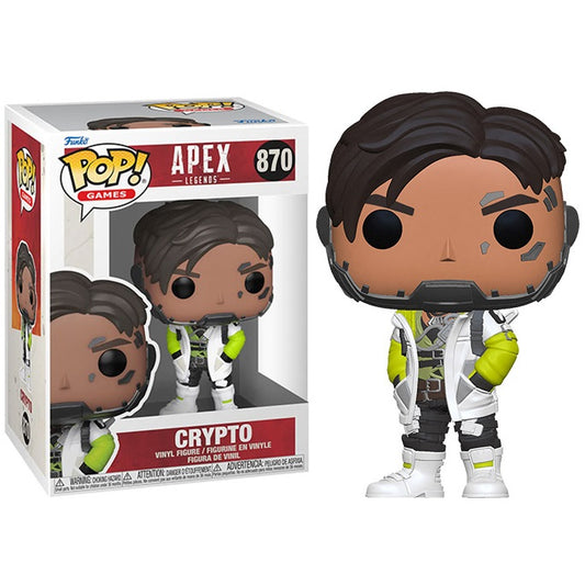 Funko Pop ! Games Apex Legends - (870) Crypto Vinyl Action Figure 9Cm Nuovo