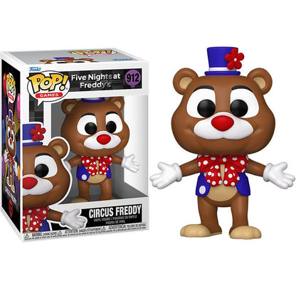 Funko Pop ! Games Five Nights At Freddy'S Security Breach S3 (912) Circus Freddy