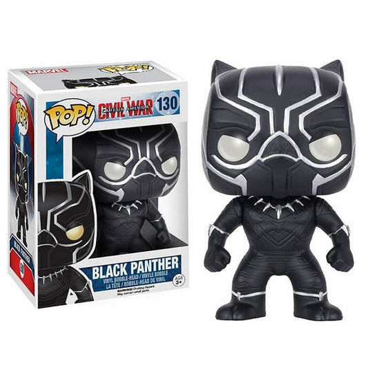 Funko Pop ! Marvel Captain America Civil War - (130) Black Panther Vinyl Figure