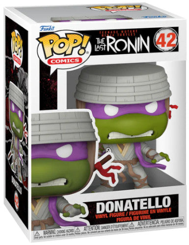 Funko Pop ! Comics Tmnt - The Last Ronin (42) Donatello Figure Tartarughe Ninja