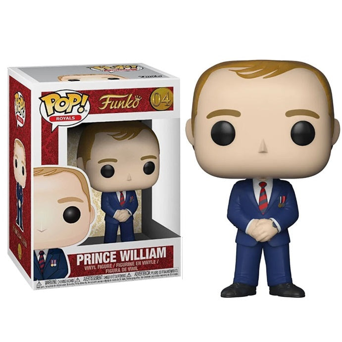 Funko Pop ! Royals (04) - Prince William Duke Of Cambridge Figure Royal Family