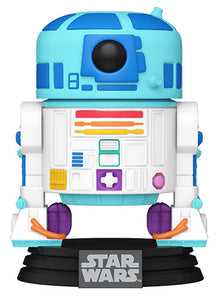 Funko Pop ! Star Wars Pride - (639) R2-D2 Vinyl Figure Bobble-Head 9Cm Nuovo