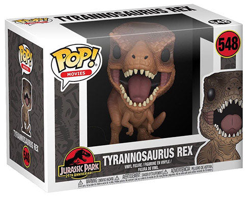 Funko Pop ! Movies Jurassic Park 25Th - (548) T-Rex Figure Vinyl 9Cm Dinosauro