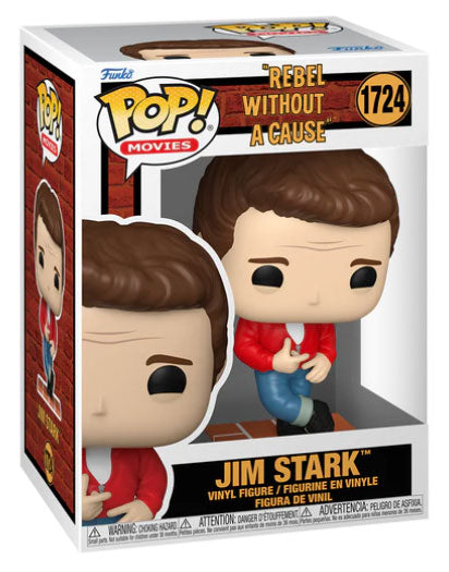 Funko Pop ! Movies Gioventu' Bruciata - (1724) James Dean Figure Jim Stark 9Cm