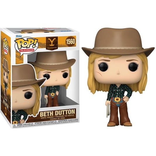 Funko Pop ! Television Yellowstone (1060) Beth Dutton  Vinyl Figure 9Cm Statua