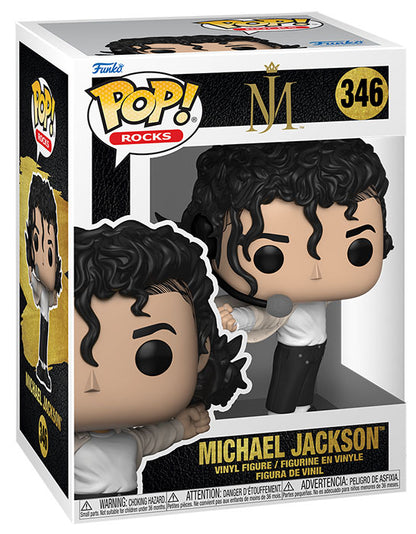 Funko Pop ! Rocks -(346) Michael Jackson (Superbowl) Live Figure Mj 9Cm In Stock