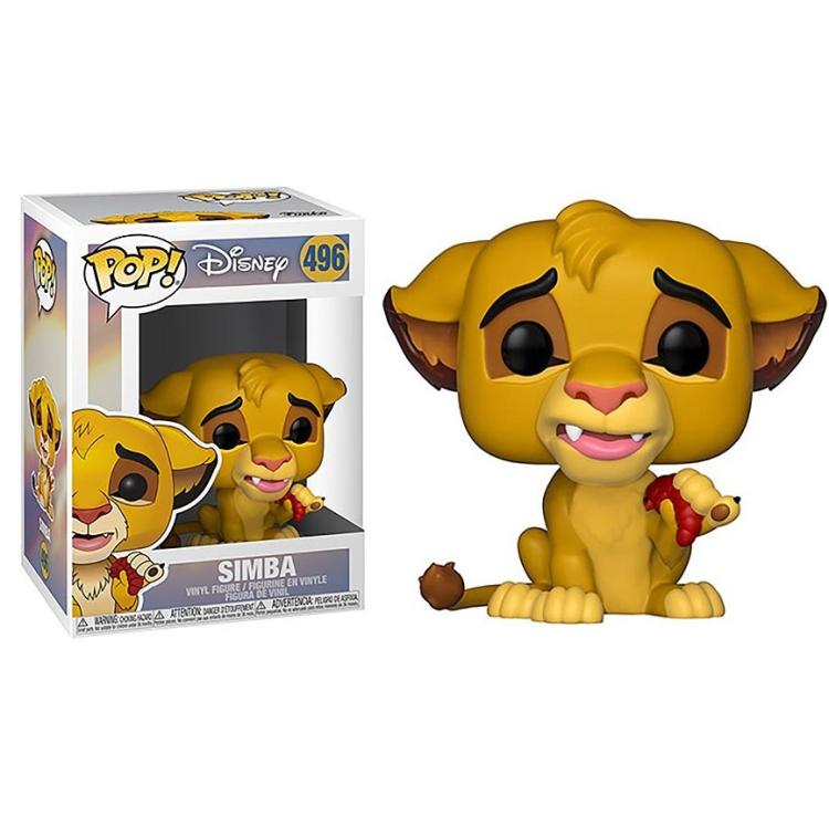 Funko Pop ! Disney Il Re Leone - (496) Simba Figure Lion King Vinyl 9Cm Movies