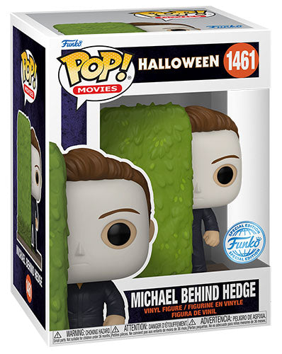Funko Pop ! Movies Halloween - (1461) Michael Myers Behind Hedge Figure Special