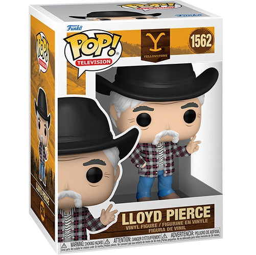 Funko Pop ! Television Yellowstone (1062) Lloyd Pierce Vinyl Figure 9Cm Statua