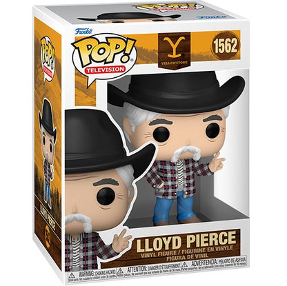 Funko Pop ! Television Yellowstone (1062) Lloyd Pierce Vinyl Figure 9Cm Statua