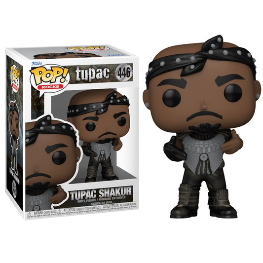 Funko Pop ! Rocks 2 Pac - Tupac Shakur (446) Calfornia Love Figure Rap 2Pac 9Cm