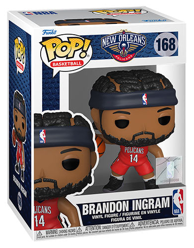 Funko Pop ! Basketball Nba New Orleans Pelicans - (169) Brandon Ingram Figure
