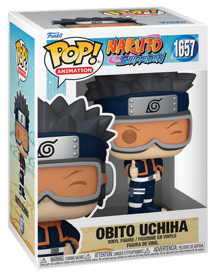 Funko Pop ! Animation Naruto Shippuden - (1657) Obito Uchiha Kid Figure 9Cm
