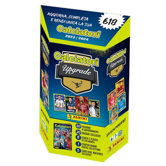 CALCIATORI PANINI 2023-2024 UPGRADE SET AGGIORNAMENTO BLASTER BOX GIOCATORI 2023