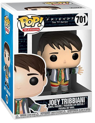 Funko Pop ! Television Friends - (701) Joey Tribbiani Vinyl Figure 9Cm Serie Tv