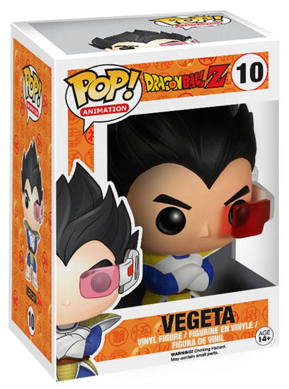 Funko Pop ! Animation Dragon Ball Z - (10) Vegeta Figure Vinyl 9Cm In Stock