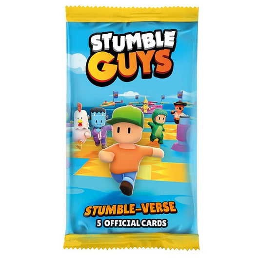 Stumble Guys Card 1 Bustina Stumble Verse Cards Carte 4 Standard + 1 Speciale