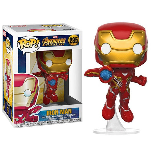 Funko Pop ! Marvel Avengers Infinity War - (285) Iron Man Figure Vinyl 9Cm Nuovo