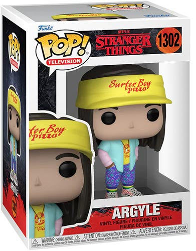 Funko Pop ! Television Stranger Things S4 -  (1302) Argyle Vinyl Figure Tv 9Cm