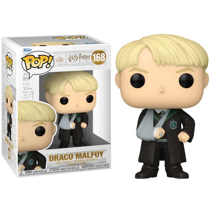 Funko Pop ! Harry Potter Azkaban - (168) Draco Malfoy W/ Broken Arm Figure 9Cm