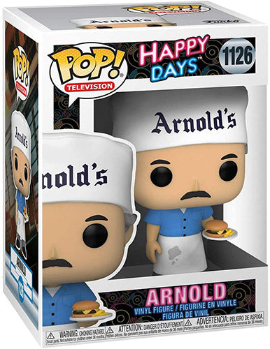 Funko Pop ! Television Tv Happy Days : Arnold (1126) Vinyl Figure 9 Cm Anni 90