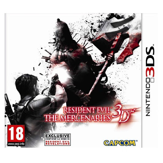 Resident Evil - The Mercenaries 3D Nintendo 3Ds 2Ds Videogioco Italiano Pal Ita