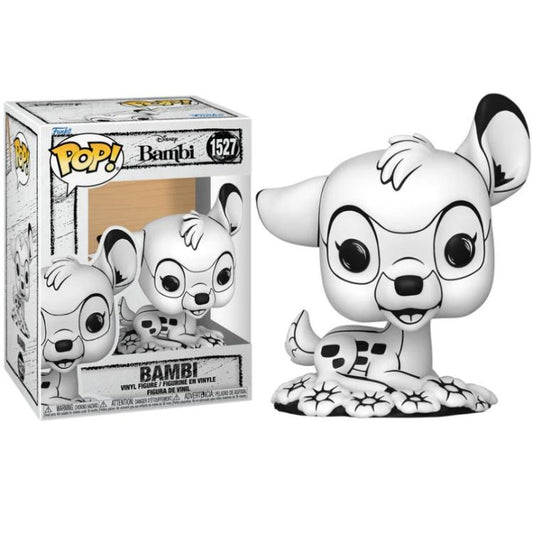 Funko Pop ! Disney - Sketched Bambi (1527) Bambi Vinyl Figure Statuetta 9Cm Film