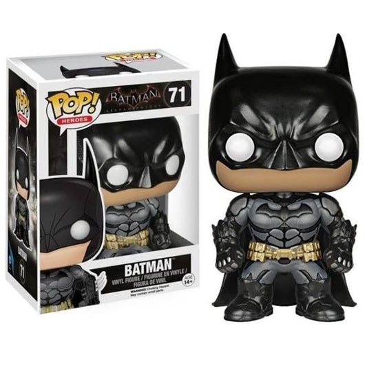 Funko Pop ! Heroes Batman Arkham Knight - (71) Batman Vinyl Figure 9Cm Nuovo