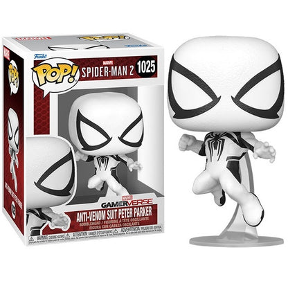 Funko Pop ! Marvel Spider-Man 2 - (1025) Anti-Venom Suit Peter Parker Figure 9Cm