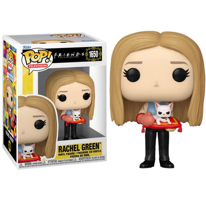 Funko Pop ! Television - Friends (1650) Rachel Green W/ Cat Vinyl Figure 9Cm