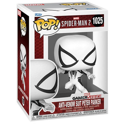 Funko Pop ! Marvel Spider-Man 2 - (1025) Anti-Venom Suit Peter Parker Figure 9Cm
