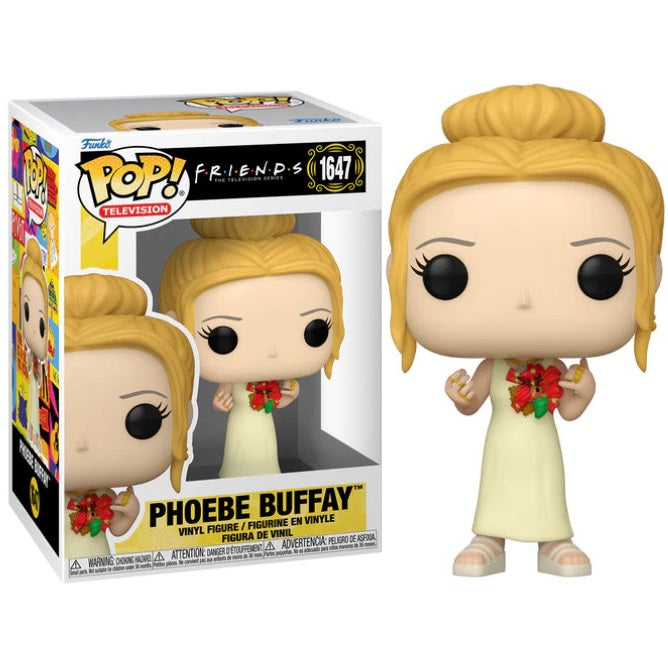 Funko Pop ! Television - Friends (1647) Phoebe Buffay (Yellow Dress) Figure 9Cm