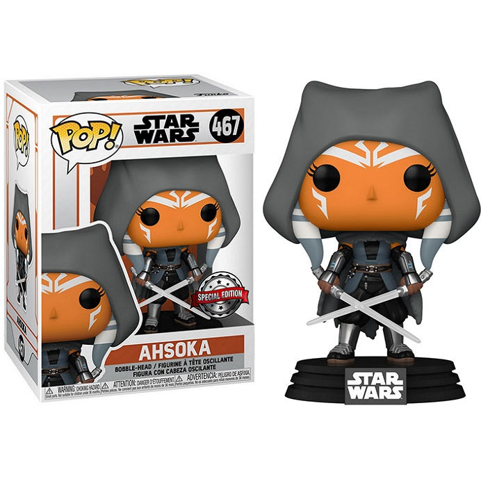 Funko Pop ! Star Wars - (467) Ahsoka Bobble Vinyl Figure Special Edition 9Cm