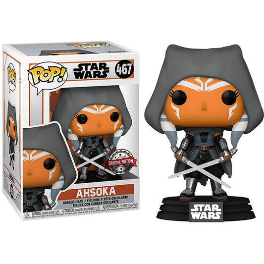 Funko Pop ! Star Wars - (467) Ahsoka Bobble Vinyl Figure Special Edition 9Cm
