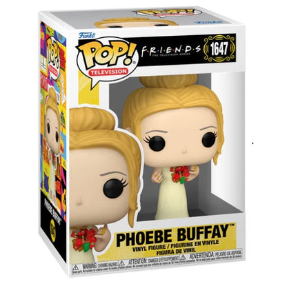 Funko Pop ! Television - Friends (1647) Phoebe Buffay (Yellow Dress) Figure 9Cm