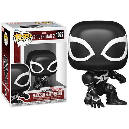 Funko Pop! Marvel Spider-Man 2 - (1027) Black Suit Harry Osborn Vinyl Figure 9Cm