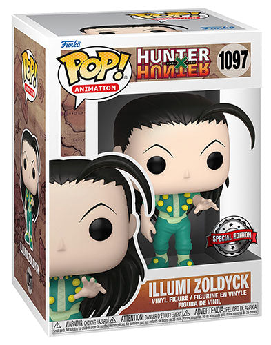Funko Pop ! Animation Hunter X Hunter - (1097) Illumi Zoldyck Special Edition