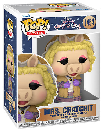 Funko Pop ! Disney The Muppet Christmas Carol - 1454 Mrs. Cratchit 9Cm Nuovo