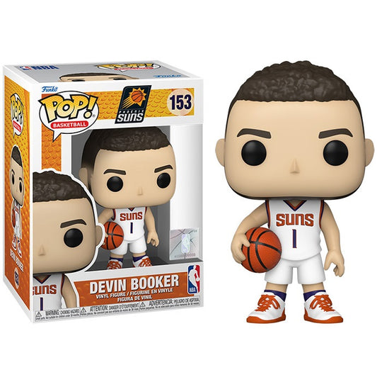 Funko Pop ! Basketball Suns Nba - Devin Booker (153) Vinyl Figure Phoenix Db1